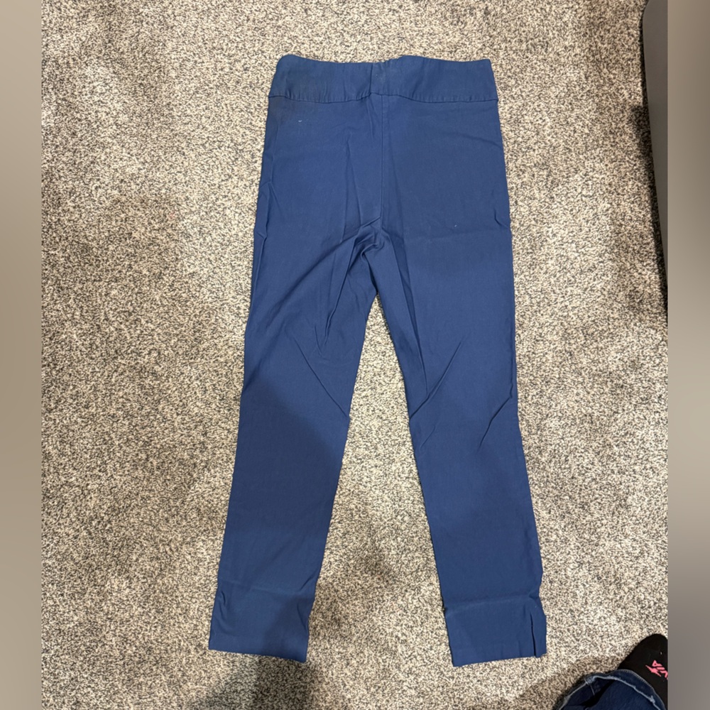 Tribal Women's Cropped Blue Pants - Picture 6 of 6